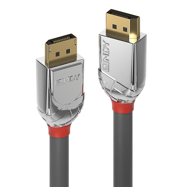 LINDY 2m DisplayPort 1.4 Kabel, Cromo Line
