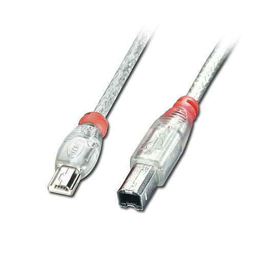 LINDY USB 2.0 Kabel Typ Mini-A/B, 2m