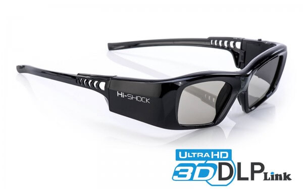 hi-shock 3D-DLP-Link Brille für DLP-Beamer