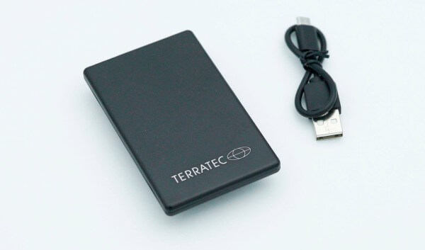 Terratec Powerbank 2300 slim - mobiles Ladegerät