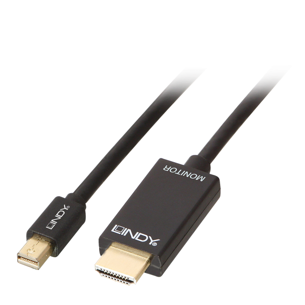 LINDY 5m Mini DisplayPort an HDMI 10.2G Kabel