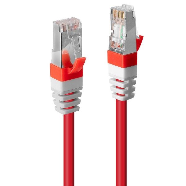 LINDY 1m Cat.6A S/FTP LSZH Netzwerkkabel, rot
