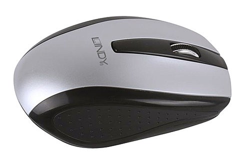 LINDY Wireless Maus für Notebooks mit 3 Tasten und Scrollrad