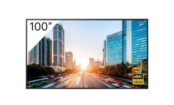 100" Sony FW-100BZ40J 4K-/ HDR-Display 600 cd/m² (24/7)