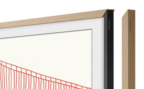 Samsung Zubehör: The Frame 43“ VG-SCFT43BL passend zu Modell 2020 teak Holzdesign