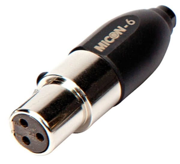 Røde MICON-6, MiCon™-Adapter auf AKG®, für HS-1, PinMic, Lavalier