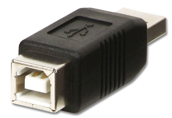 LINDY USB-Adapter Typ A/B Stecker/Kupplung