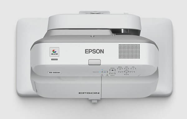 Epson EB-685W - WXGA-/ UltraShort-Beamer mit LCD-Technologie + 3500 ANSI Lumen