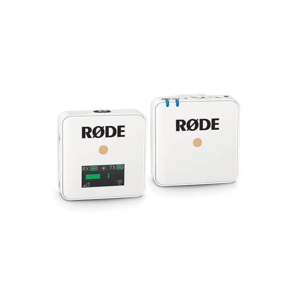 Røde Wireless GO White, digitales Drahtlos-Mikrofonsystem, weiße Ausführung