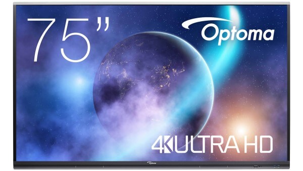 Optoma 5752RK - 4K Touch-Display mit 75Zoll, 400 cd/m²